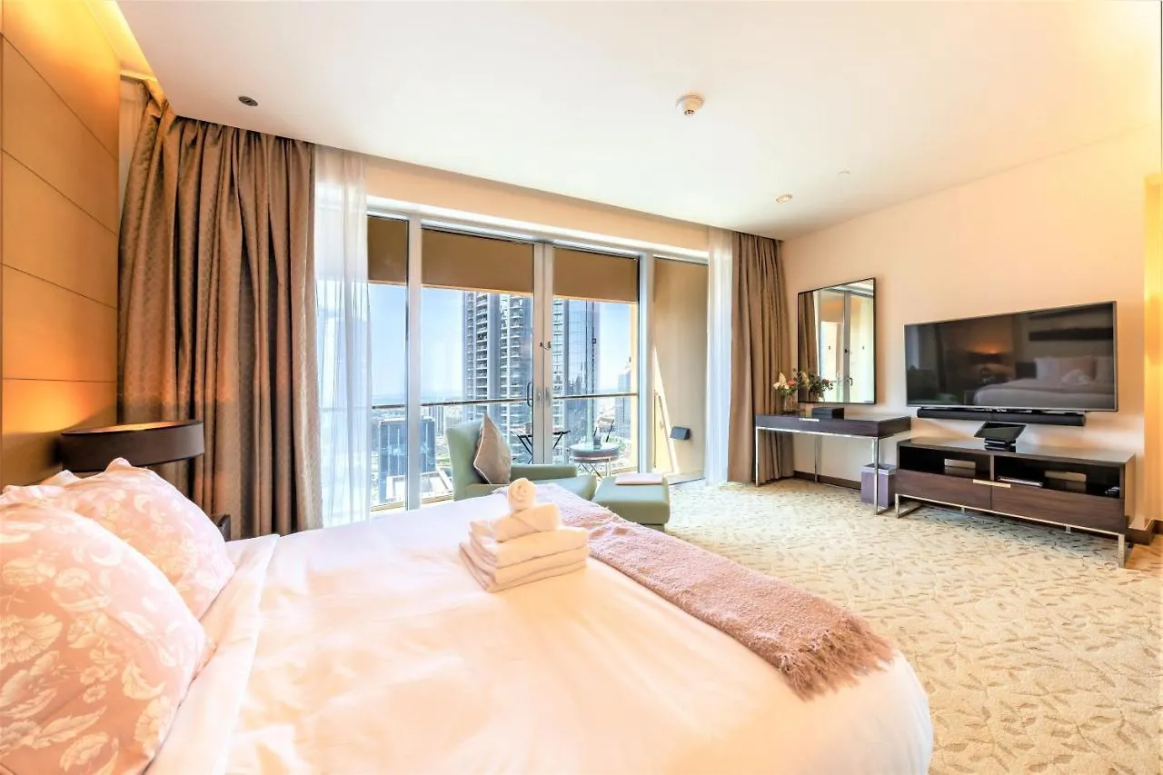 The Address Dubai Mall - Burj Khalifa View דירה